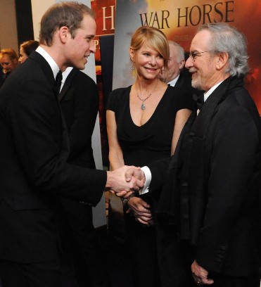 Новый фильм Спилберга был отмечен герцогами Кембриджскими