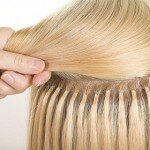 Как делают наращивание волос