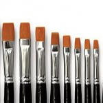 Кисти из синтетики для творчества