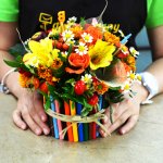 Как необычно и со вкусом оформить букет цветов