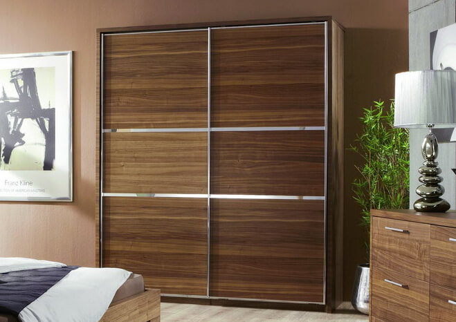 Шкаф-купе из натурального шпона — современная и экологичная мебель для вашего дома