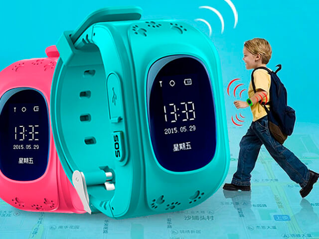 Модель умных часов Kids Radar от LEXAND – трекер для контроля местонахождения ребенка