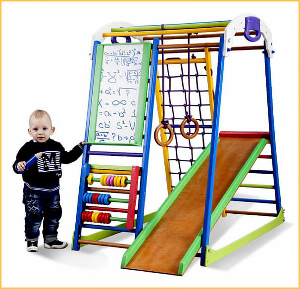 Как оборудовать дома спортивный уголок для ребенка