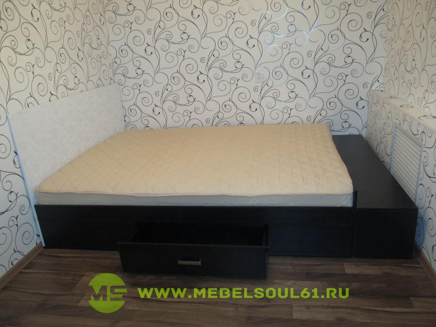 Кровати-подиум: традиционные и новые решения