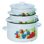 Эмалированные кастрюли: удобная и практичная посуда