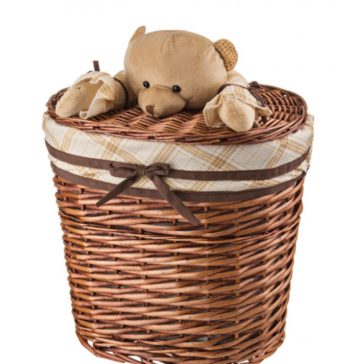 Виды корзин для игрушек