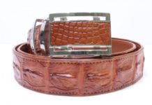 Почему стоит выбрать ремень из кожи крокодила?