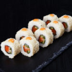 Суши вкусное и питательное японское блюдо
