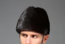 Мужские шапки из меха норки