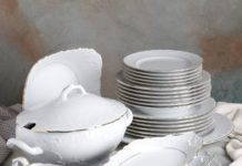 Выбор посуды из керамики и фарфора