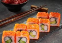Самые популярные роллы и суши