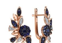 Серьги с сапфиром: заветная мечта каждой женщины