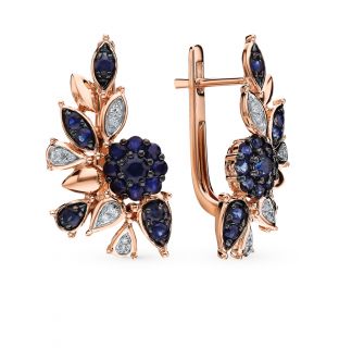 Серьги с сапфиром: заветная мечта каждой женщины