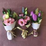 Идеи букетов на 8 марта