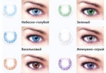 Как подобрать цветные линзы?