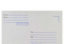 Виды почтовых конвертов