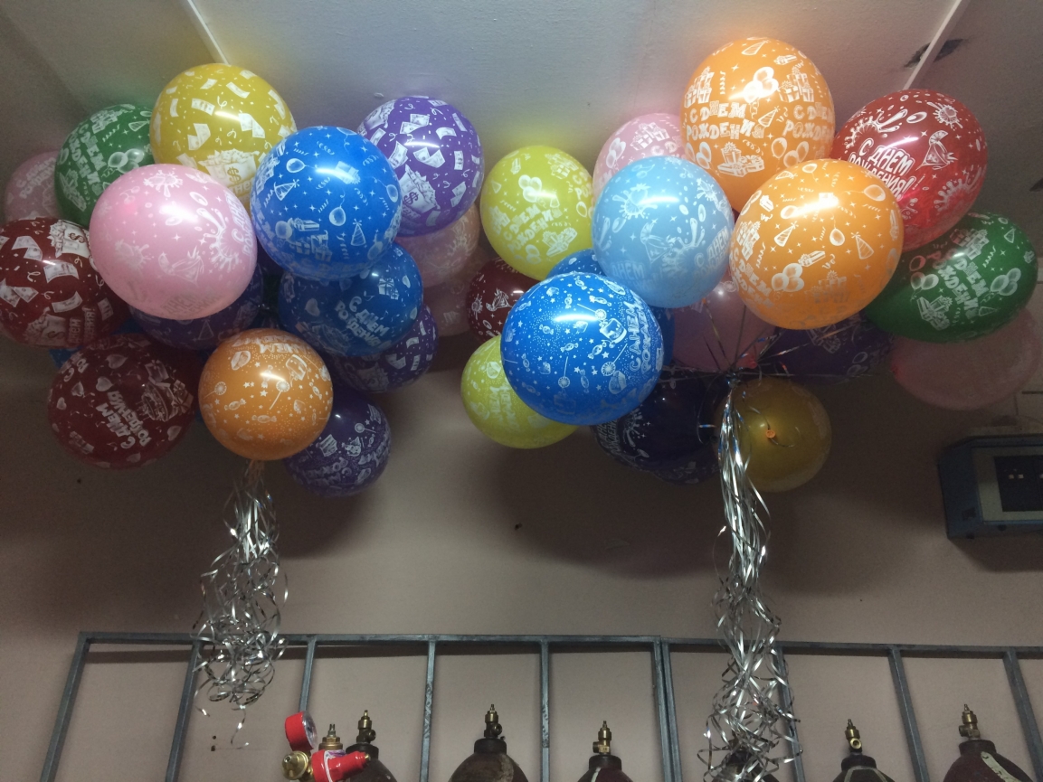 Гелевые шарики на день рождения