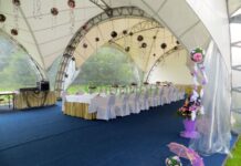 Шатер: современный способ украсить праздник