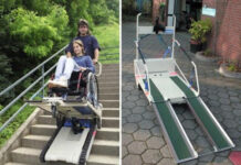 Лестничные подъемные устройства для инвалидов