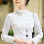 Как носить одежду с викторианским воротником?