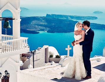 Как организовать красивую свадебную фотосессию в Греции?