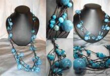 Как сделать украшение с бусинами своими руками