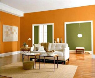 Преимущества покраски стен в помещении