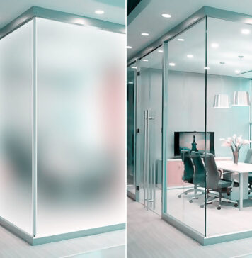 Особенности стеклянных перегородок