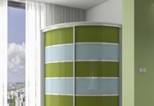 Радиусные шкафы в интерьере