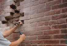 Технология ремонта кирпичной кладки