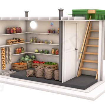 Пластиковый погреб: новое слово в хранении продуктов на даче