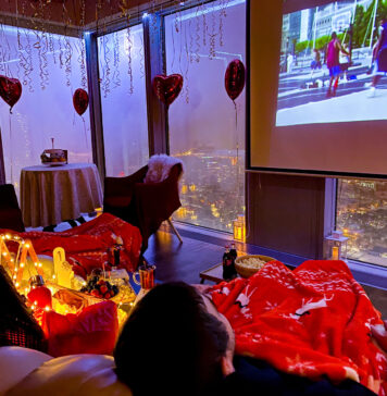 Киноночь для двоих в небоскребе Москва-Сити