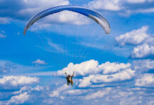 Полет на параплане : виды с высоты птичьего полета и ощущение невероятной свободы