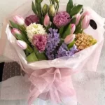 Букет из тюльпанов: варианты оформления