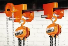 Применение талей в строительстве