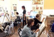 Арт-студия Canvas: самая атмосферная художественная студия рисования в Москве