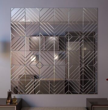 Зеркальные панно в дизайне интерьера
