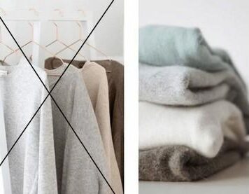 Разбираемся, как правильно стирать кашемировый свитер