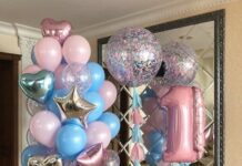 Какие воздушные шары выбрать для первого Дня рождения девочки?