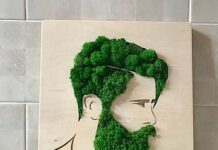 Картины и панно из стабилизированного мха