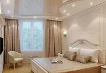 Натяжные потолки: красивые варианты оформления интерьера