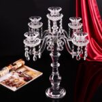 Хрустальные подсвечники из Чехии