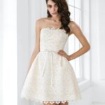 Короткое свадебное платье 2023