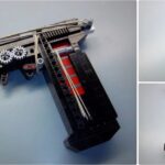 Стреляющий пистолет из деталей LEGO