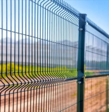 Установка секционных металлических заборов