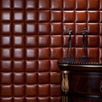 Кожаная плитка: интерьерный отделочный материал для любителей эксклюзива