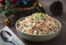 Салат оливье: как приготовить вкусное и красивое блюдо