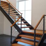 Виды металлических лестниц