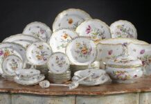 Особенности и виды фарфоровой посуды