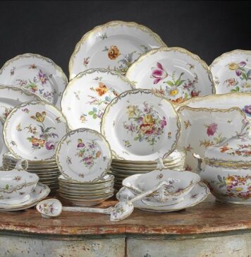 Особенности и виды фарфоровой посуды